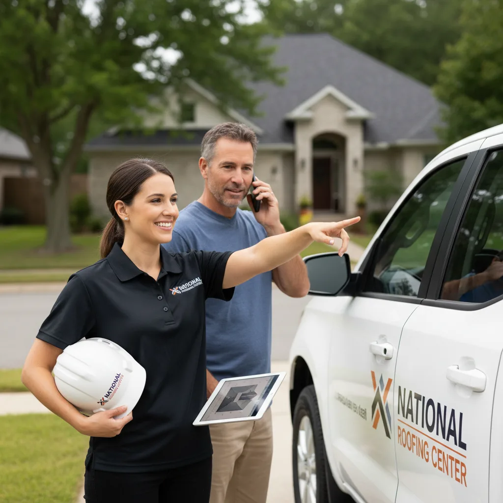 National Roofing Center customer support in Merkel
